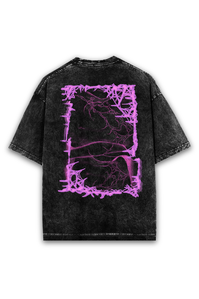 PoojasGalore X BX3 Neon Punk Oversized T