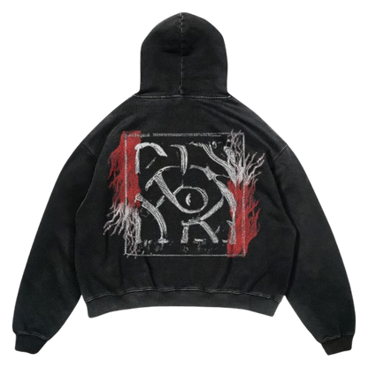 Snake Eyes Oversized Hoodie